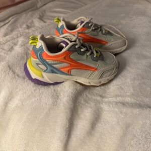 Zara Multicolor Kids Sneakers - Orange, Blue, Purple, White